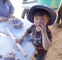 Handmade noodle-making